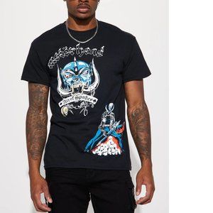 Motorhead Ace of Spades I Ain't No Nice Guy metal rock Official T-Shirt L NWT